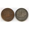 Image 1 : 1970 Halifax Copper & Silver CNA Medals
