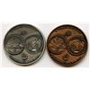 Image 1 : 1971 Vancouver Copper & Silver CNA Medals