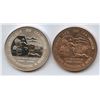 Image 1 : 1989 Quebec Copper & Silver CNA Convention Medals