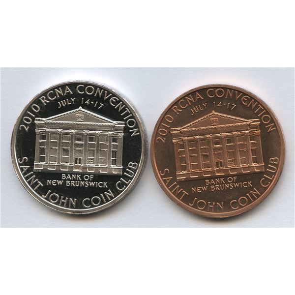 2010 Saint John Copper & Silver CNA Medals