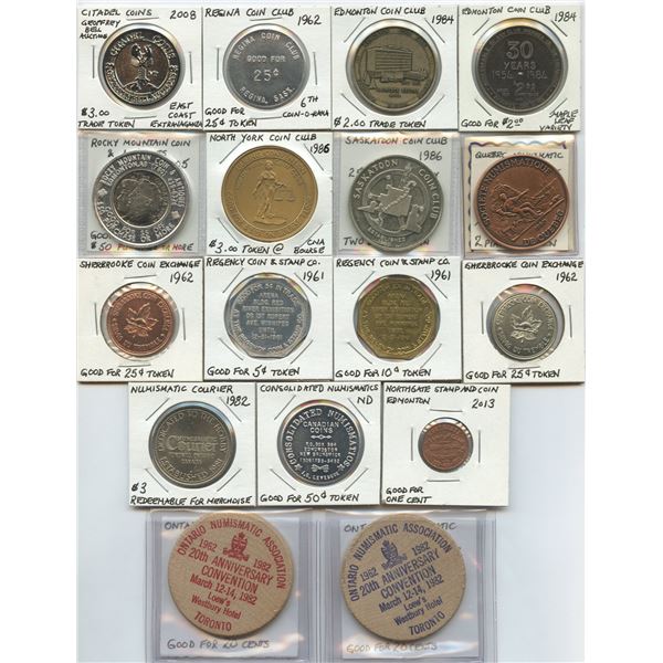 Coin Club Token/Medallion Lot