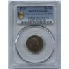 Image 1 : 1723 Hibernia DEI GRATIA Farthing U.S.A. Colonial Copper