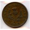 Image 2 : Province of Nova Scotia Halfpenny Token, 1823