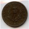 Image 2 : Province of Nova Scotia Halfpenny Token, 1823