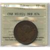 Image 1 : Province of Nova Scotia Halfpenny Token, 1840
