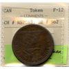 Image 1 : Province of Nova Scotia One Penny Token, 1815