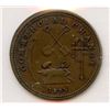 Image 2 : Upper Canada Halfpenny Token, 1833