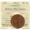 Image 1 : Breton 582. Leroux Card Token
