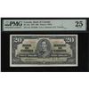 Image 1 : Bank of Canada $20, 1937 - Osborne Signature