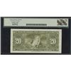 Image 2 : Bank of Canada $20, 1937 - Changeover Prefix