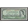 Image 1 : Bank of Canada $1, 1954 - Replacement