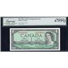 Image 1 : Bank of Canada $1, 1954 - Replacement