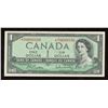 Image 1 : Bank of Canada $1, 1954 - Replacement
