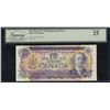 Image 1 : Bank of Canada $10, 1971 - Rare *DE Prefix Replacement