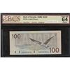 Image 1 : Bank of Canada $100, 1988