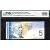 Image 1 : Bank of Canada $5, 2008-09 - Low Serial Number