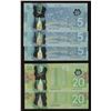 Image 1 : Bank of Canada - Radar & Repeater Notes - Lot of 5
