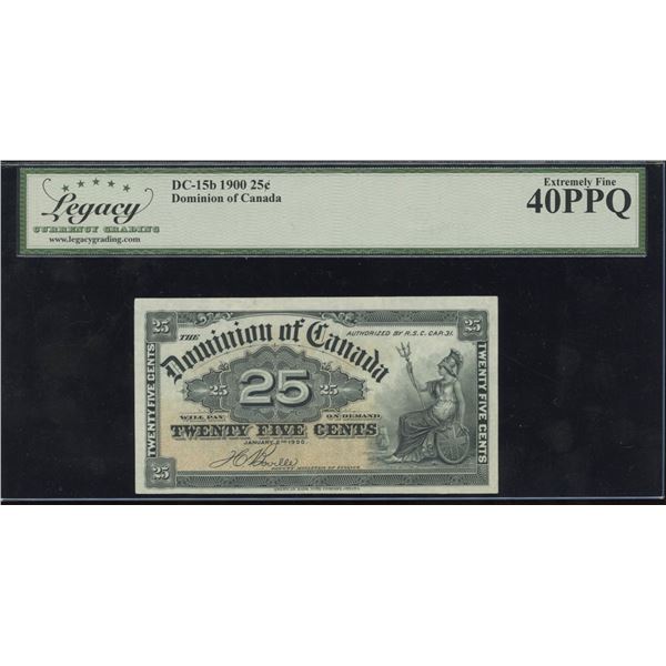 Dominion of Canada Twenty-Five Cents, 1900