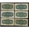 Image 2 : Dominion of Canada Twenty-Five Cents - Lot of 6