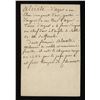 Image 2 : French Colonial issue Playing Card Money; Queen of clubs with French Handwritten text on the back