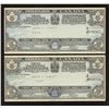 Image 1 : War Savings Certificates 1941 Blue, $5 - Lot of 2
