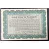 Image 1 : Quesnelle Hydraulic Gold Mining Co $100 Bank w/cpns - 1911 Green