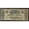 Image 1 : Canal Bank $20 Broken Bank, (1849)