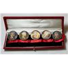 Image 2 : 1965 Canada Silver Dollars in Case