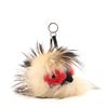 Image 1 : Fendi Monster Bug Bag Charm Fur with Leather Multicolor