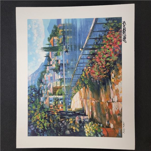 "Sunlit Stroll" by Howard Behrens - Signed, Numbered, & Embellished