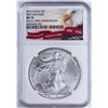 Image 1 : 2016 $1 American Silver Eagle NGC MS70 30th Anniversary First Releases