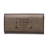 Image 1 : Bvlgari Dark Brown Coated Canvas Graphic Print Long Wallet