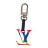 Image 1 : Louis Vuitton 2054 Key Ring and Bag Charm Resin and Metal