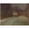 Image 1 : James Abbott McNeill Whistler - Nocturne Grey and Gold Snow in Chelsea