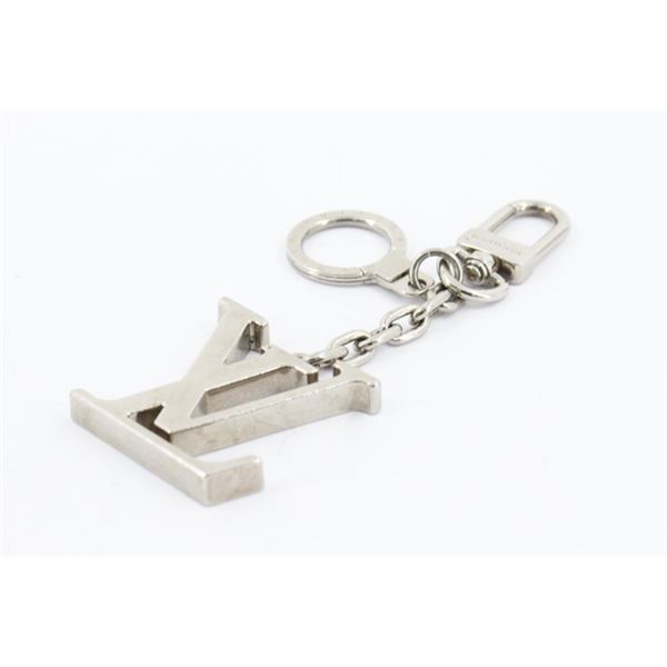 Louis Vuitton Silver-tone Metal Initials Keyholder