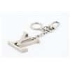 Image 1 : Louis Vuitton Silver-tone Metal Initials Keyholder