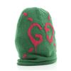 Image 1 : Gucci Guccighost Knit Beanie Wool Green