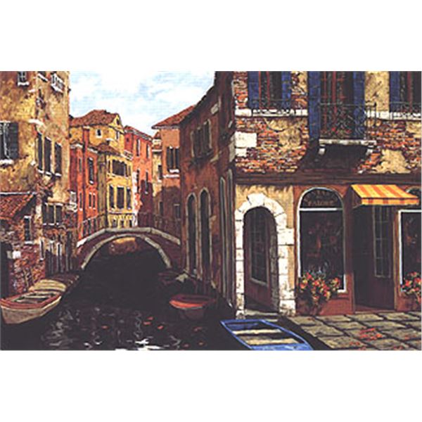 Autumn in Venice by Viktor Shvaiko on paper