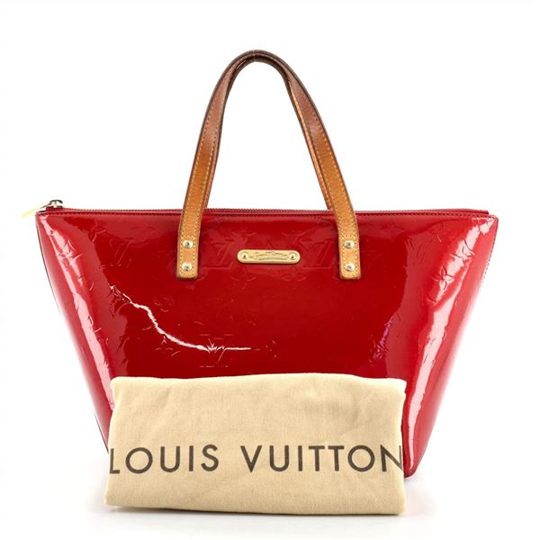 Louis Vuitton Bellevue Handbag Monogram Vernis GM