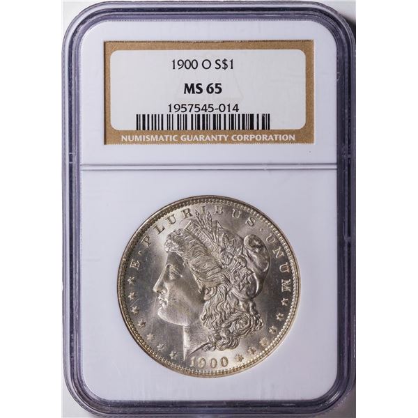 1900-O $1 American Silver Eagle Dollar Coin NGC MS65