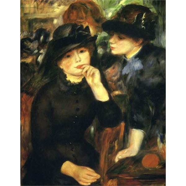 Renoir - Two Girls in Black 1881