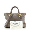 Image 1 : Prada Convertible Buckle Tote Soft Calf Large