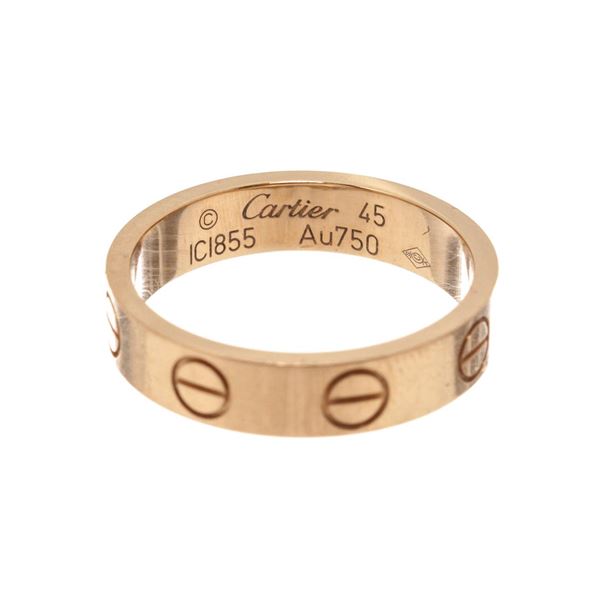 Cartier Gold Mini Love Ring