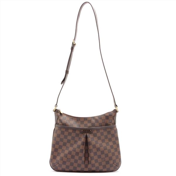 Louis Vuitton Damier Ebene Canvas Leather Bloomsbury PM Crossbody Bag