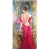 Image 1 : Lady in Red by Constantin Lvovich