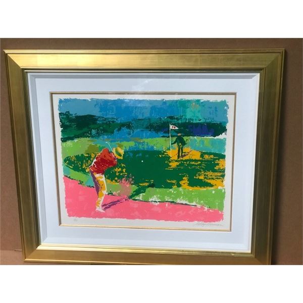 Chipping On by LeRoy Neiman