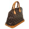 Image 3 : Louis Vuitton Brown Alma MM Satchel Bag