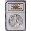 Image 1 : 2009-W American Silver Eagle .999 Fine Silver Dollar Coin NGC PF69 Ultra Cameo