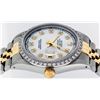 Image 4 : Rolex 2T Mother Of Pearl Diamond 36MM Datejust 36MM