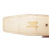 Image 6 : Hermes Red White Leather H Belt